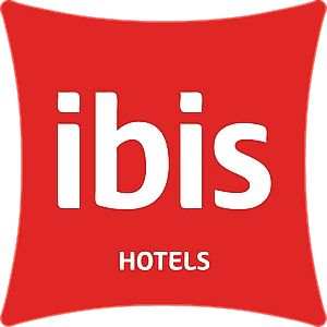 Big red ibis hotel logo for one of our security clients